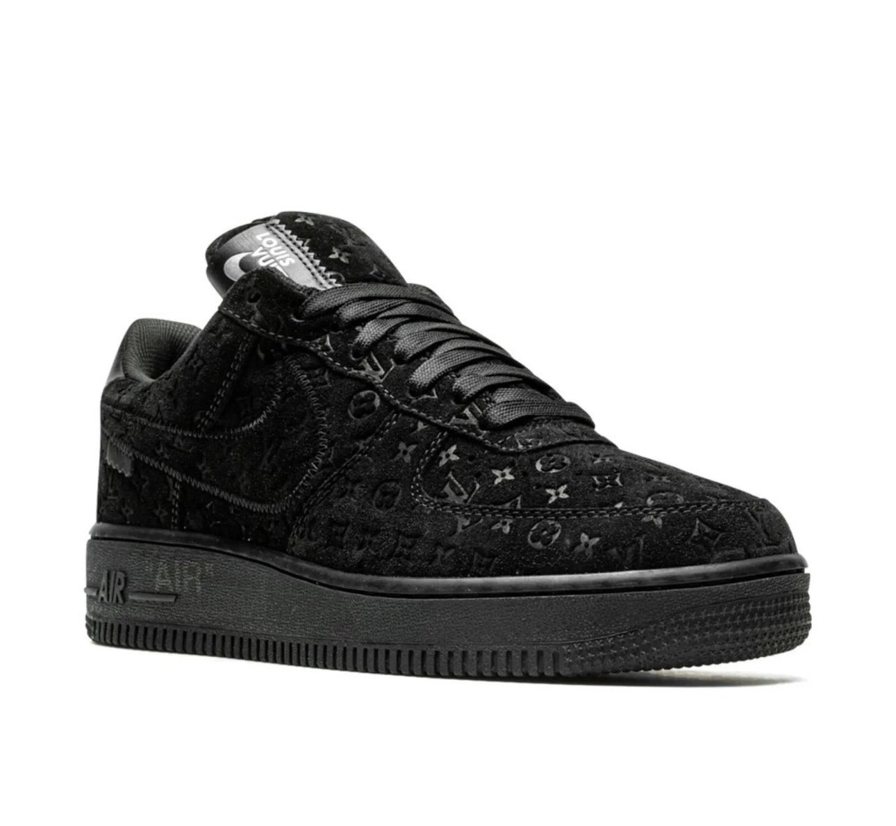 Nike Air Force 1 x Louis Vuitton – Black Monogram Edition