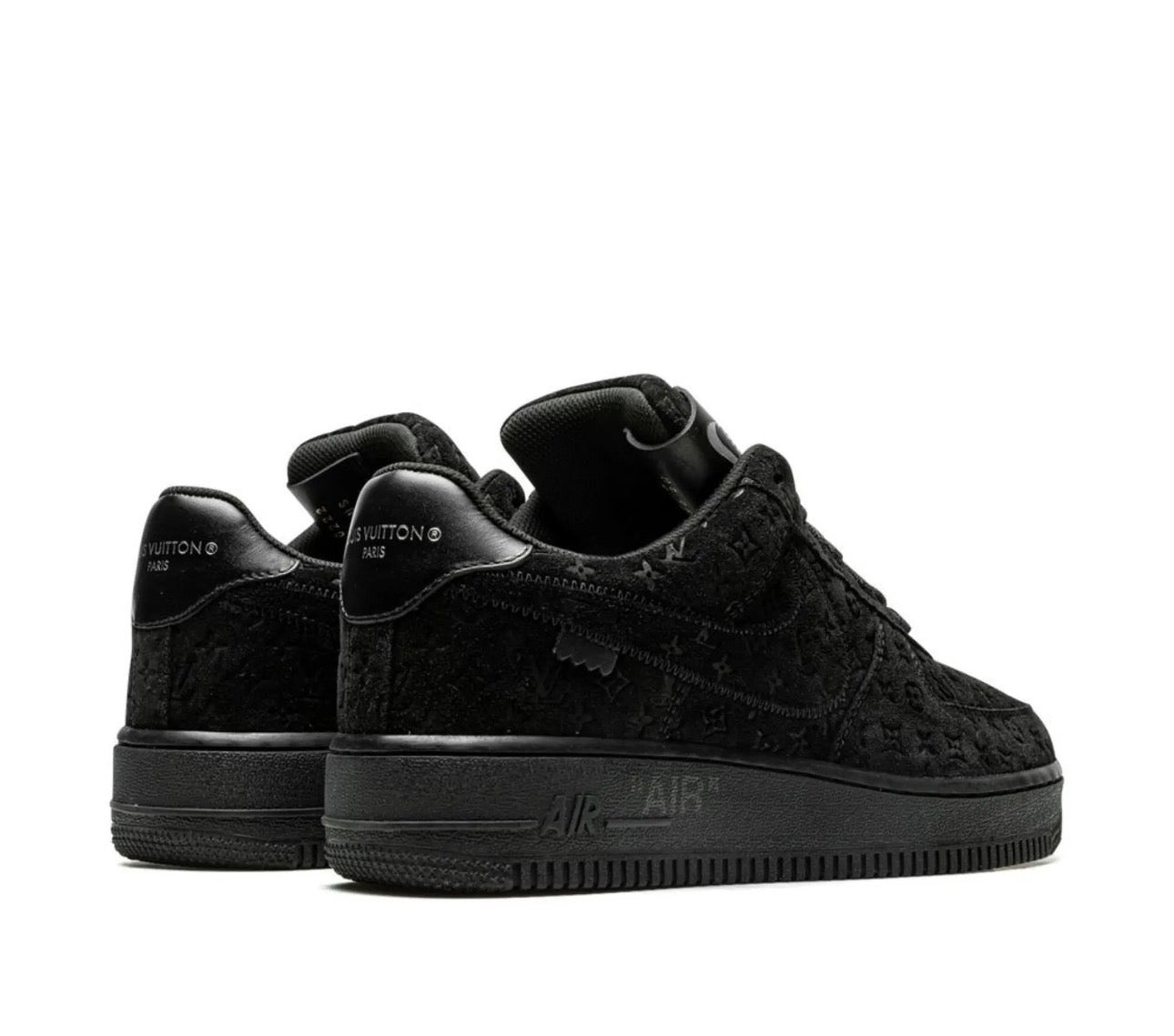 Nike Air Force 1 x Louis Vuitton – Black Monogram Edition