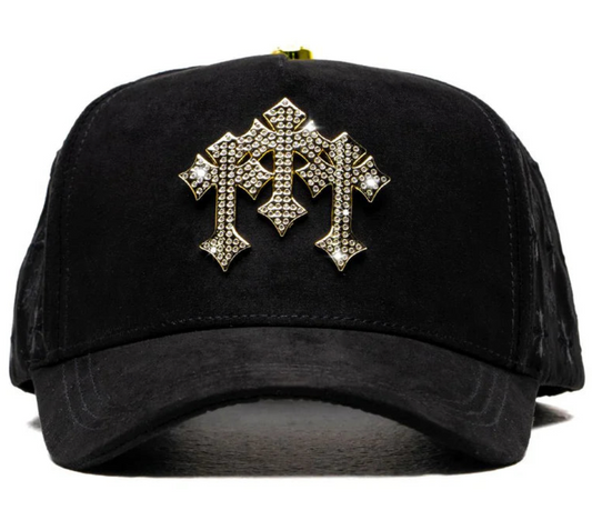 GORRA EL BARBAS HATS CHROME I GOLD EDITION (24K GOLD PLATED) 1:1