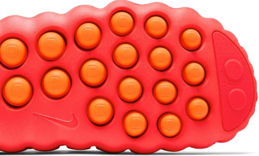 Nike Mind 001 Slide Solar Rojo